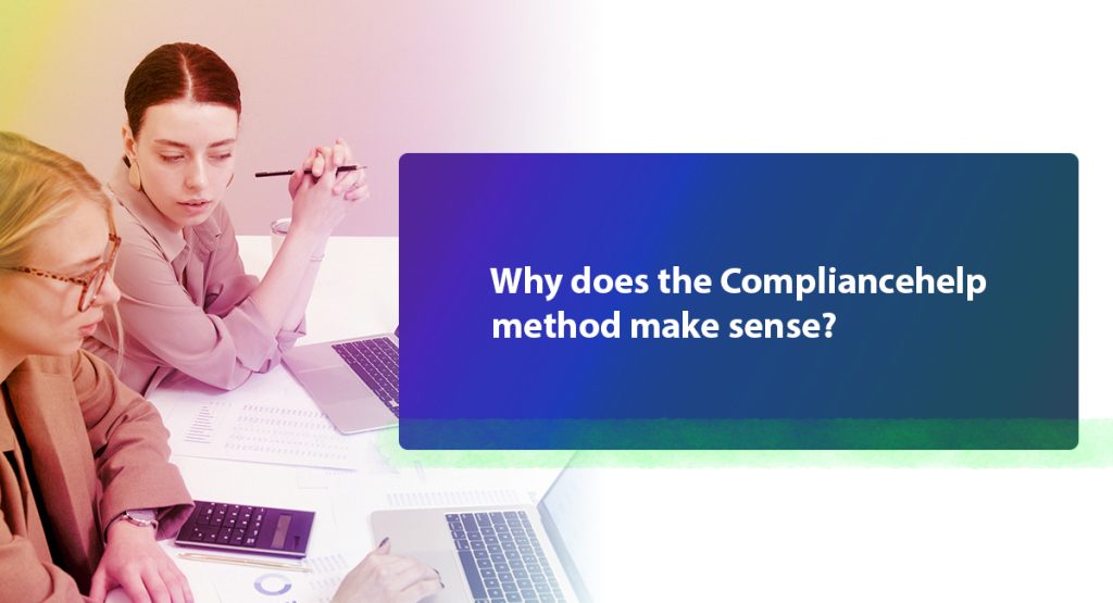 Why does the Compliancehelp method make sense
